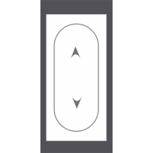 M014 10A 2 Way Switch - Color: White