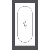 M015 10a Bell Push - Color: White