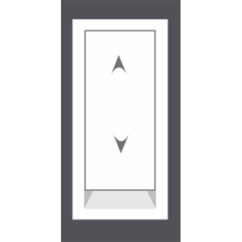 M019 10A 2 Way Switch - Color: White