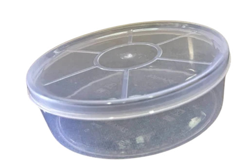 Papad Plastic Box - Color: Transparent
