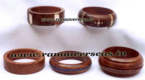 Brown Wooden Bangles