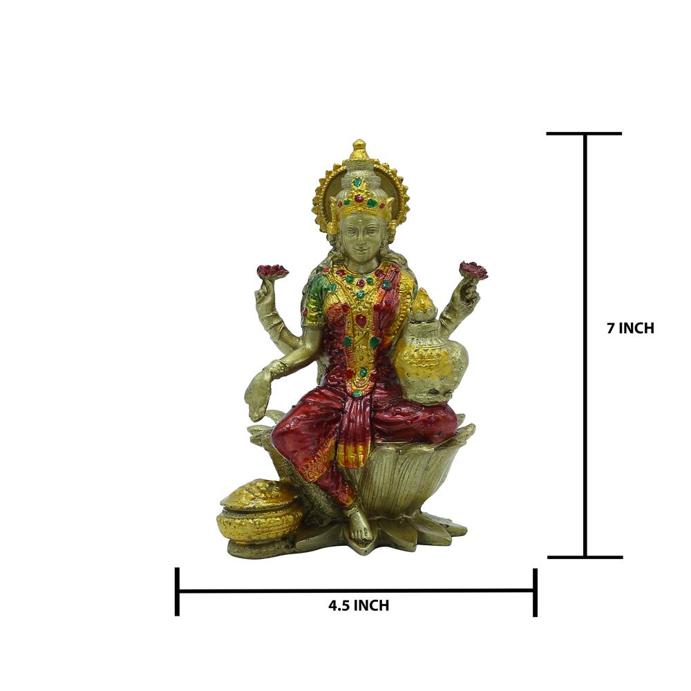 Laxmi Ji - Color: Multicolor