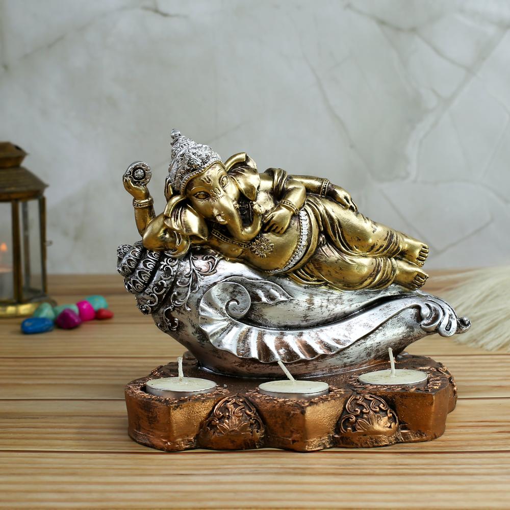 Shankh Ganesha T-lite - Features: Eco-friendly