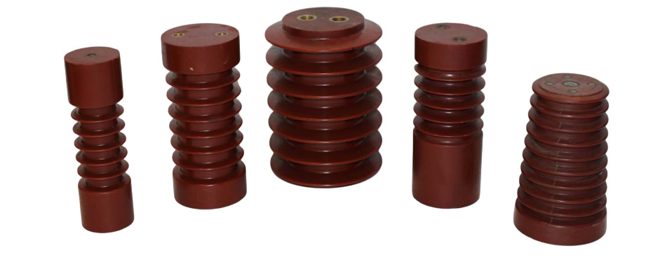 11 Kv Epoxy Insulator - Color: Red