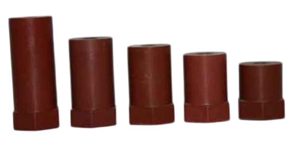 Hex Base Insulator - Color: Red