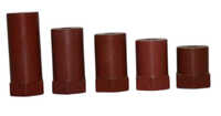 Hex Base Insulator - Color: Red