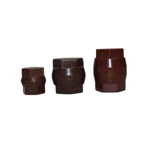 Double Hex Insulator - Color: Black