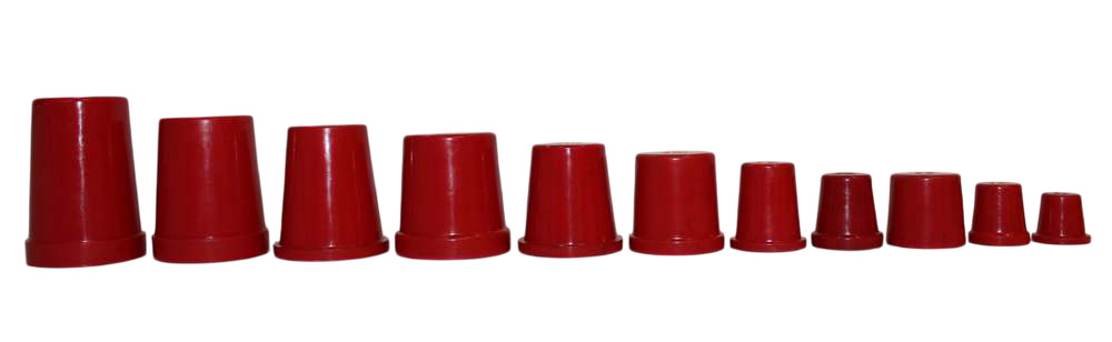 Conical Insulator - Color: Red