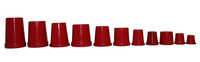 Conical Insulator - Color: Red
