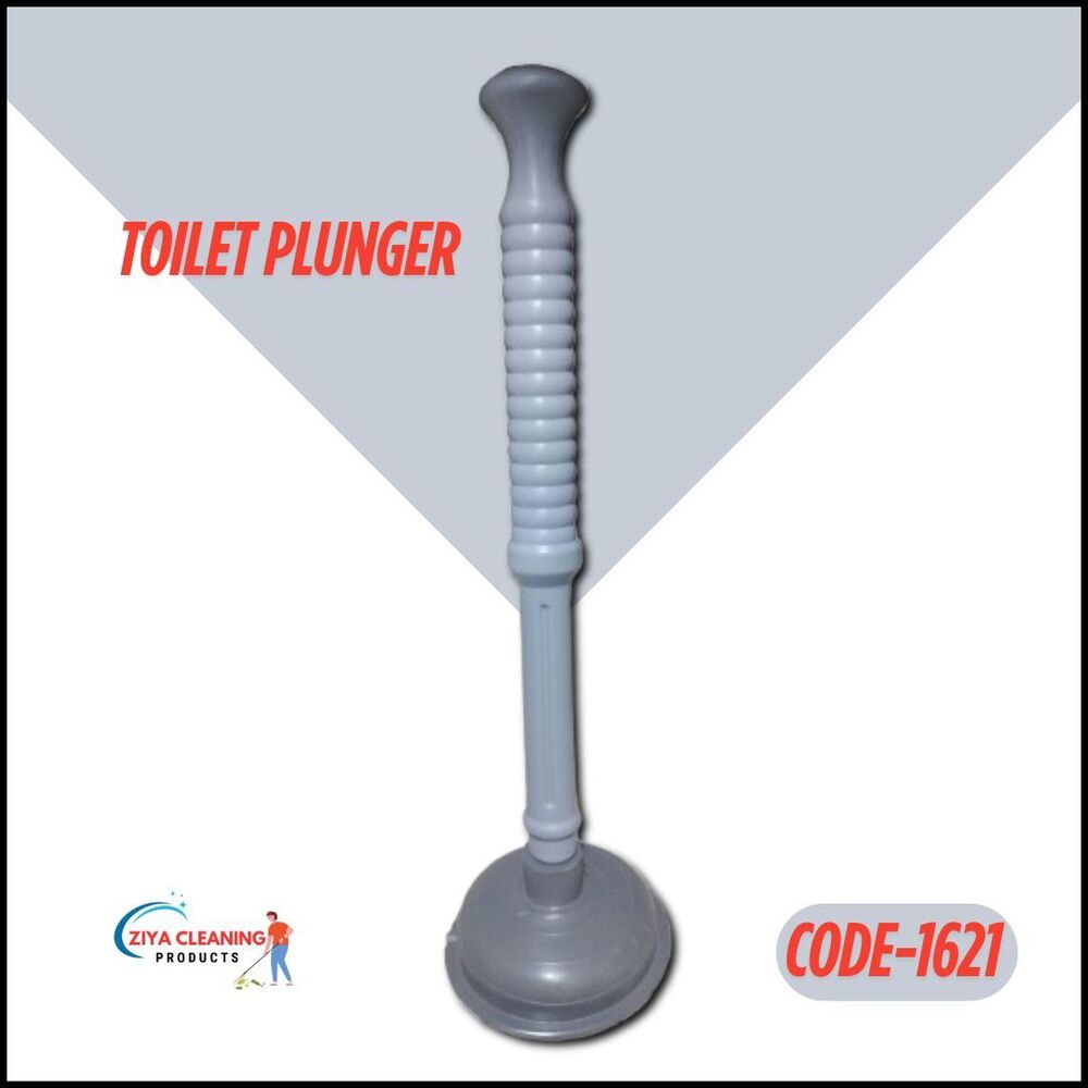 Toilet Plunger - Color: Gray