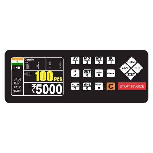 White Tech Mix Note Counting Machine