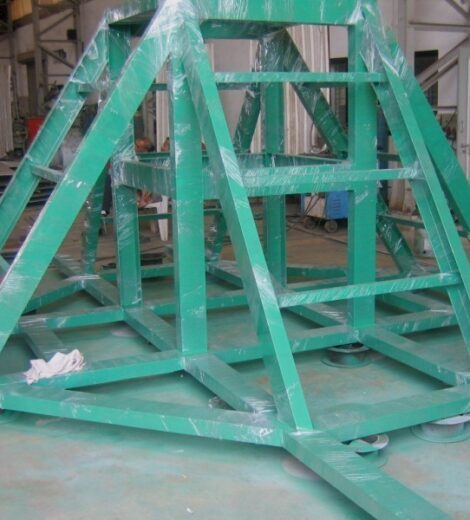 Busing Stand Structure - Color: Green