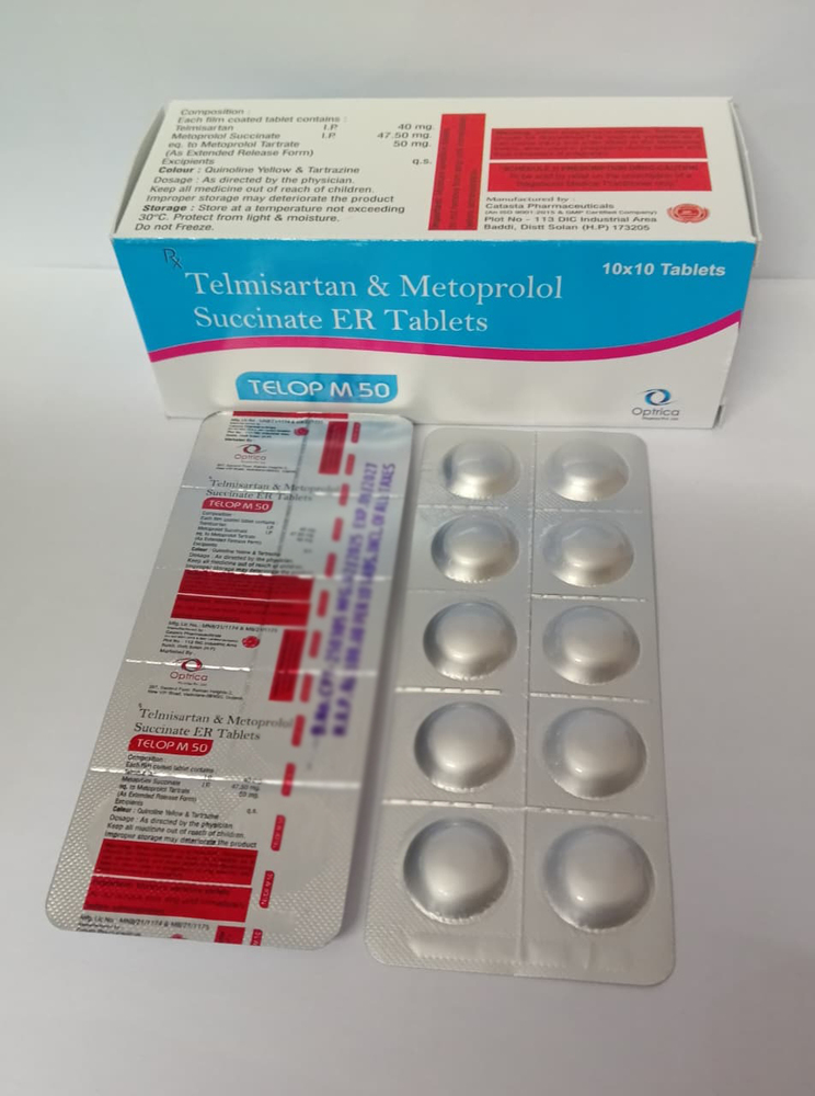 Telmisartan And Metoprolol Succinate Er Tablets - Drug Type: General Medicines