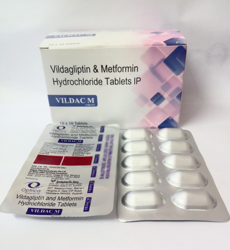 Vildagliptin And Metformin Hydrochloride Tablets Ip - Drug Type: General Medicines