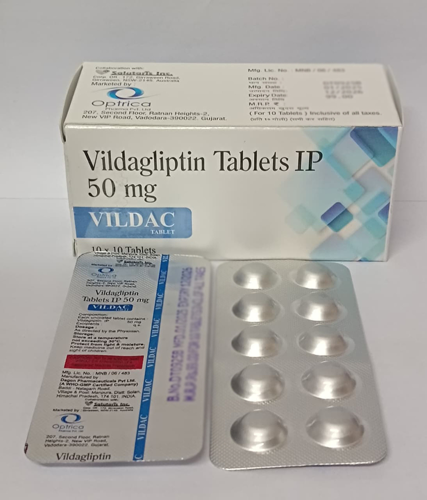 50mg Vidagliptin Tablets IP