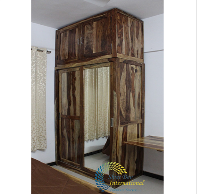 Cube Sliding Door Wardrobe - Artwork: Crafted