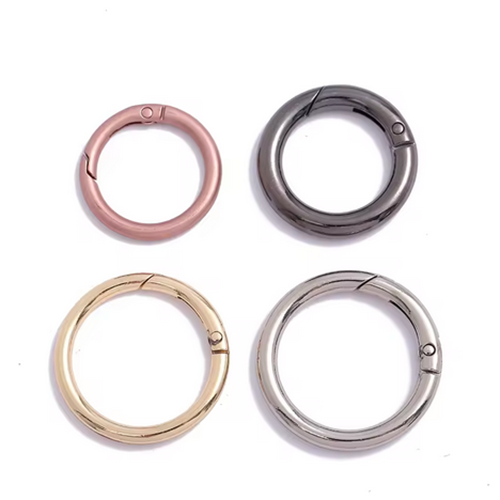 Alloy Spring O-Rings, Suitable for DIY Jewelry