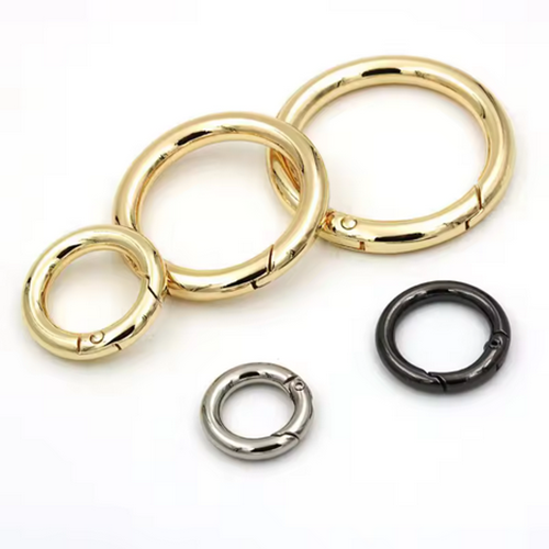 Alloy Spring O-Rings, Suitable for DIY Jewelry