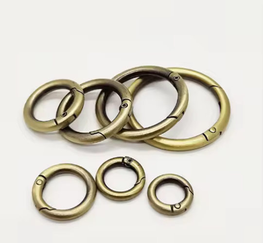 Alloy Spring O-Rings, Suitable for DIY Jewelry