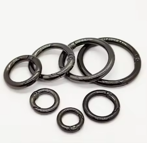 Alloy Spring O-Rings, Suitable for DIY Jewelry