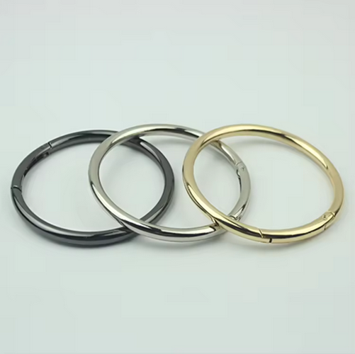 Hardware Accessories Circular Ring Buckle For Belts - Hardness: Rigid