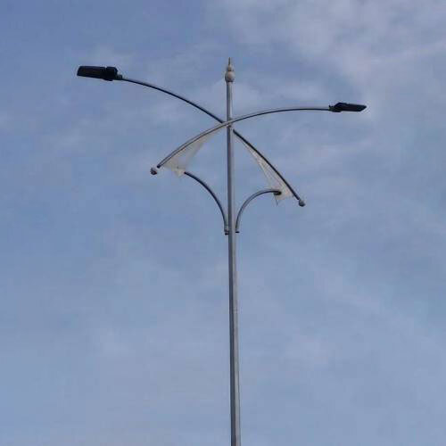 Octagonal Pole - Mild Steel, Varies by Size , Polished Grey Finish, Engineered for High Durability in Industrial Applications