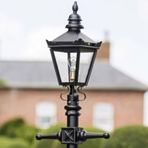 Decorative Pole - Color: Black