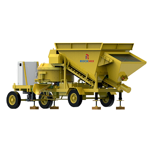 Rmp Series Mini Mobile Concrete Batching Plant - Feature: High Efficiency
