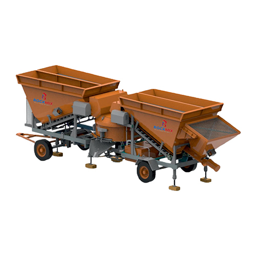 30M3 Rmp Series Mobile Concrete Batching Plant - Feature: High Efficiency