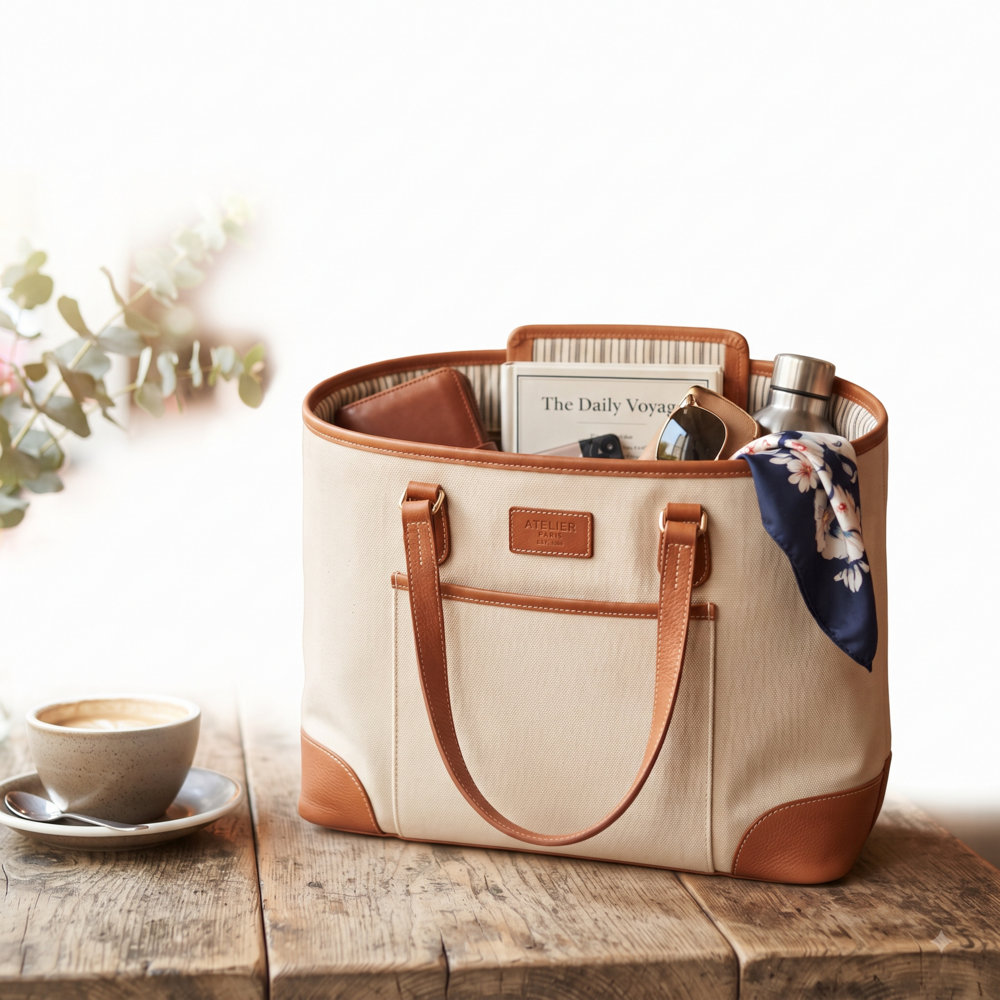 Ladies Canvas Tote Bag