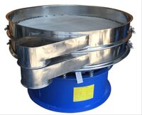 Semi Automatic Vibrating Sieve Machine - Capacity: 301-400 Kg/hr Kg/hr