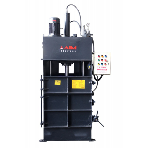 Scrap Baling Press Continuous Baler - Color: Black