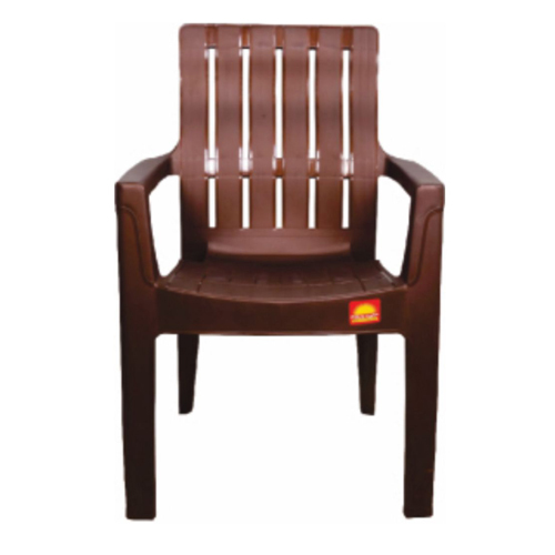 Plastic Chair - Color: Brown