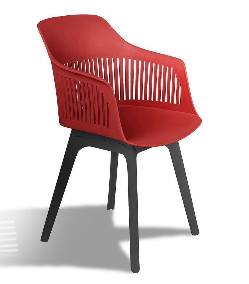 Red Color Cafe Chairs - Application: Restaurant