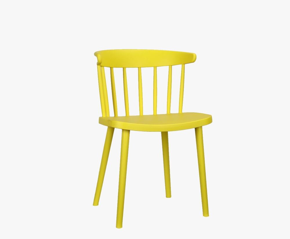 Yellow Color Cafe Chairs - Feature: High Quality
