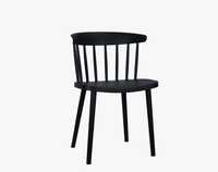 Black Color Cafe Chairs
