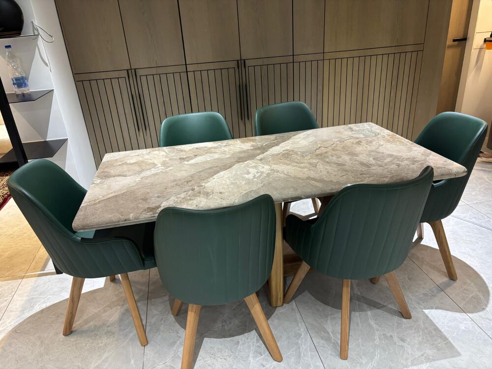 8 Seater Spanish Ceramic Dining Table - Color: Different Available