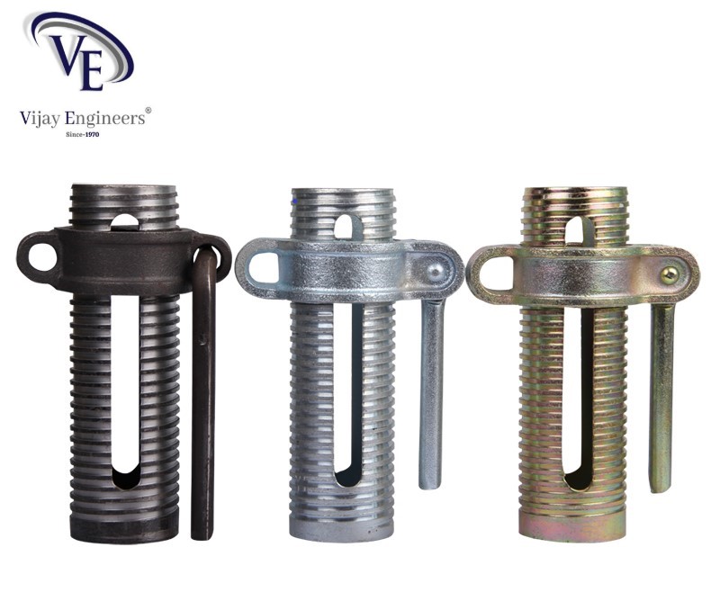 Prop Sleeve - Steel, Standard Size | Powder-coated Finish, Durable Construction, Versatile Support For Project Stability