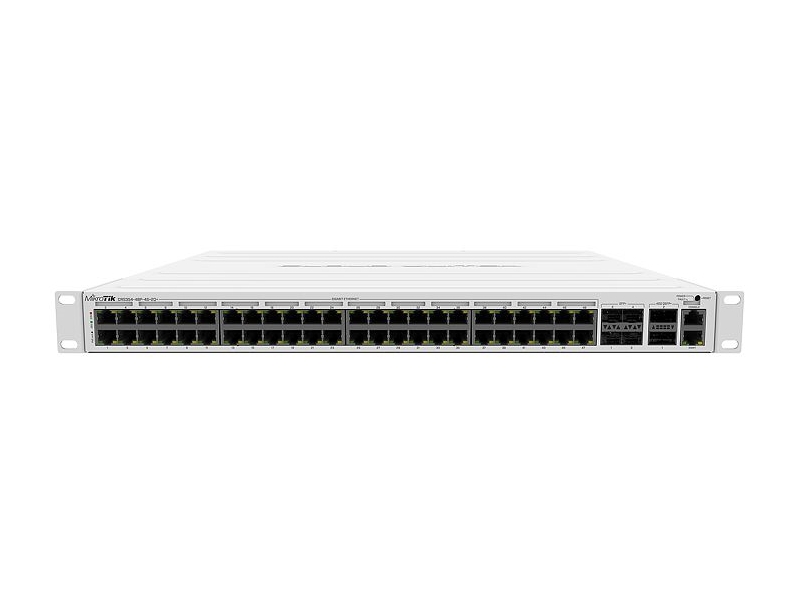 MIKROTIK CRS354-48P-4S+2Q+RM 48 PORT GIGABIT POE SWITCH WITH 40G QSFP+ FIBRE PORTS