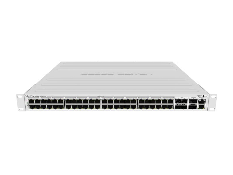 MIKROTIK CRS354-48P-4S+2Q+RM 48 PORT GIGABIT POE SWITCH WITH 40G QSFP+ FIBRE PORTS
