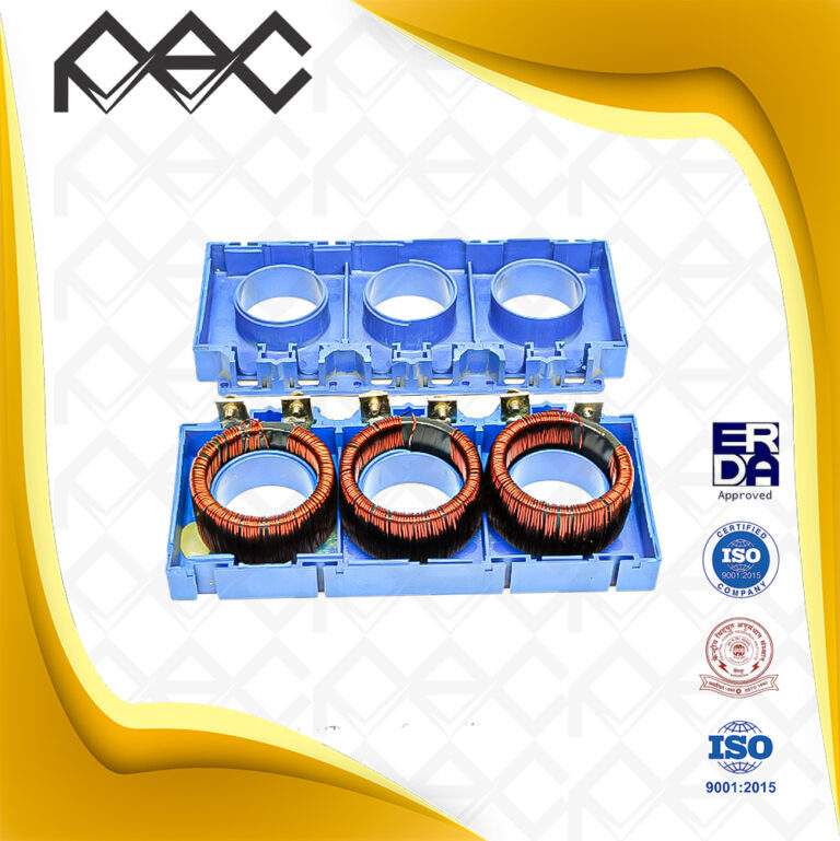 200-5A Three Phase Low Voltage Current Transformer - Efficiency: 98%