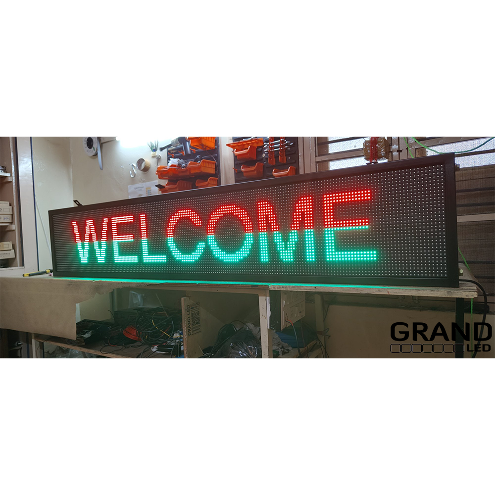 Dual Color Led Display Board - Body Material: Steel