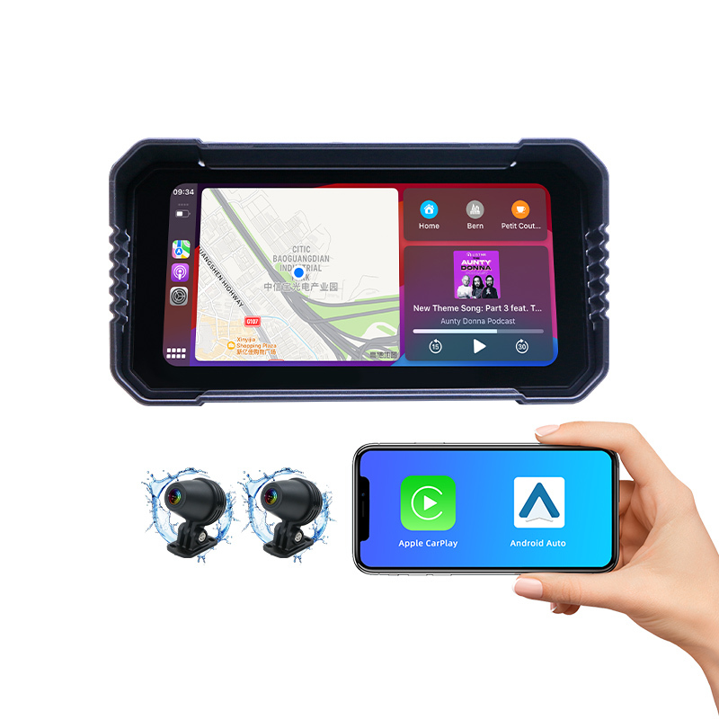 Bw-M62 Motorcycle Carplay - Feature: Waterproof