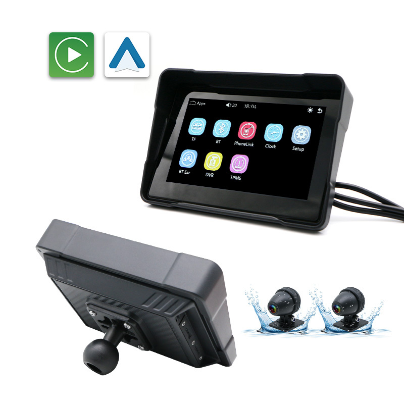 BW-M53 5 Inch Motorcycle Carplay