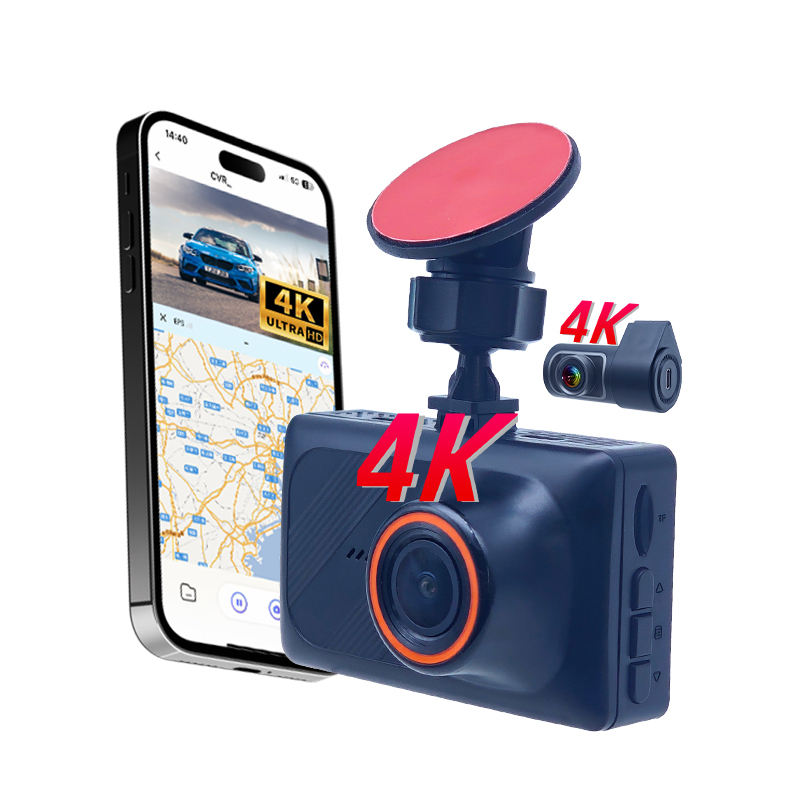 Bw-D381 4K High Definition 3 Inch Front And Rear Dashcam - Feature: Easy To Use