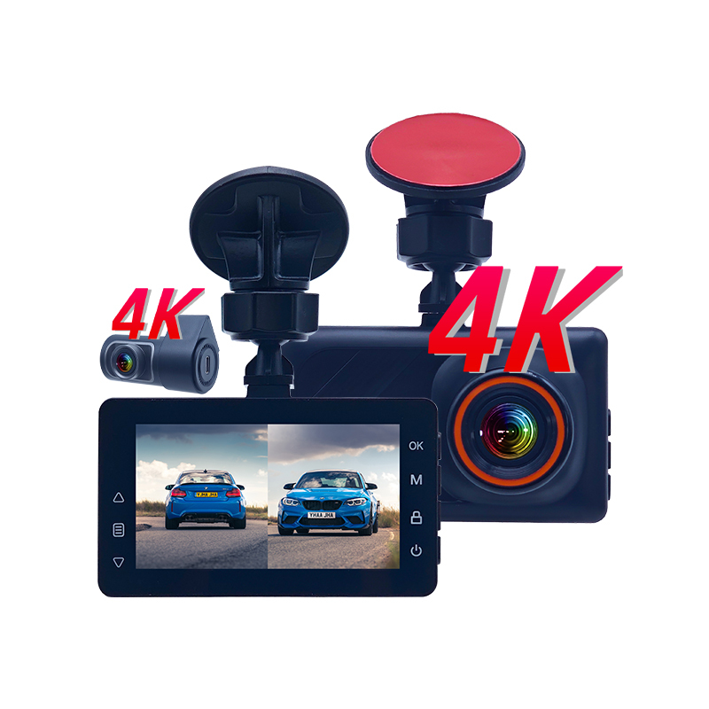 BW-D381 4K High Definition 3 Inch Front and Rear Dashcam