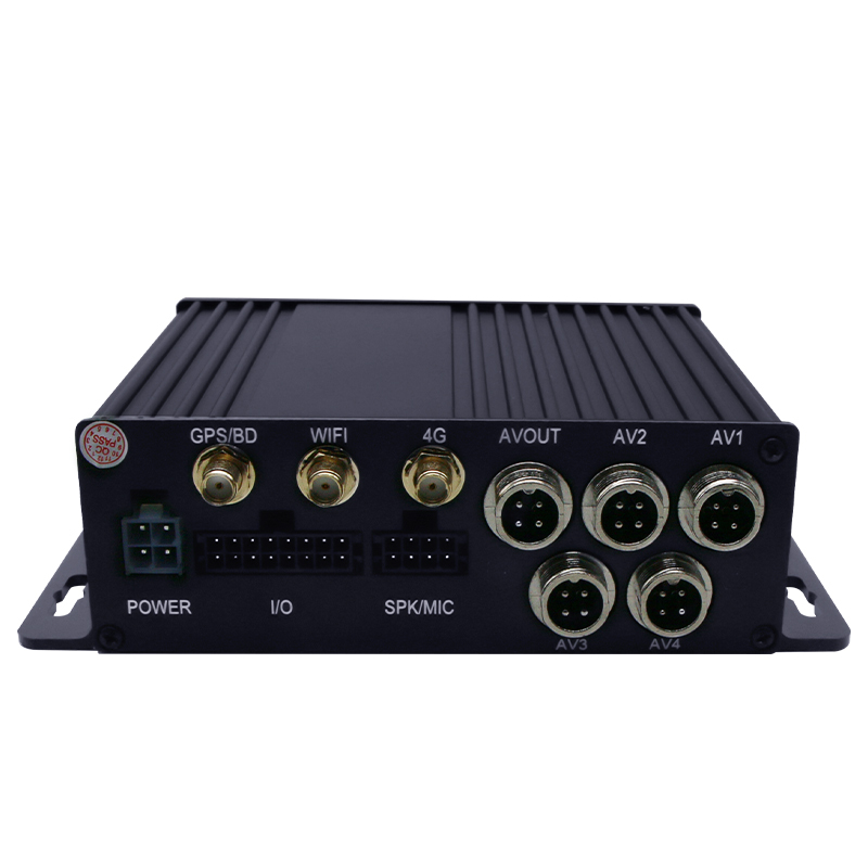 BW-D10 4G Vehicle Car 4 Channel Mdvr Security Camera System
