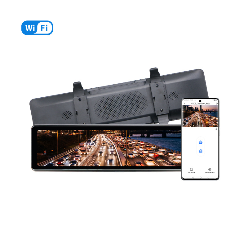 Bw-d128 11.26 Inch Full Screen Rearview Mirror Camera - Feature: Waterproof