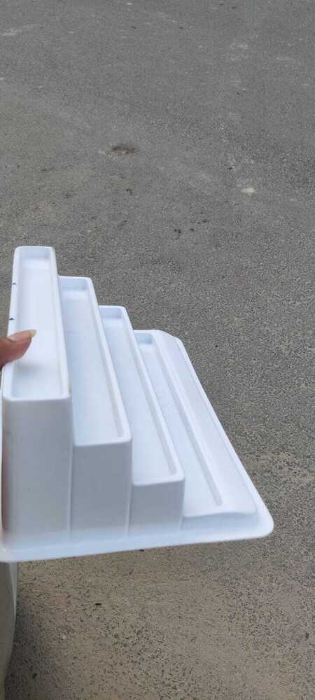 White Color Display Tray - Color: Multiple