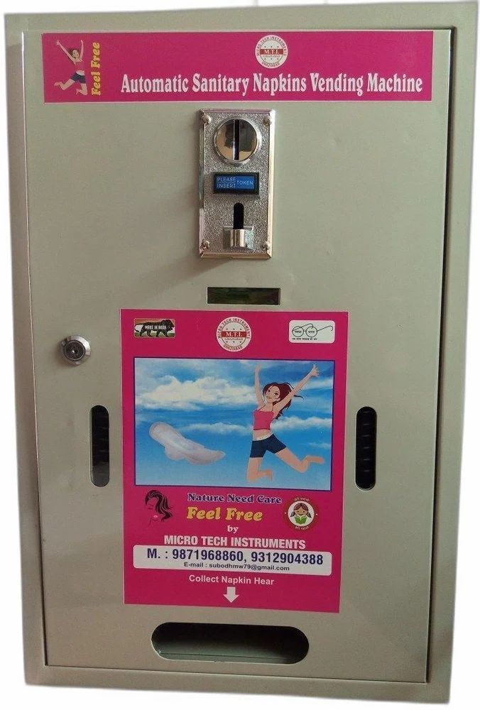 Wall Mounted Sanitary Napkin Vending Machine